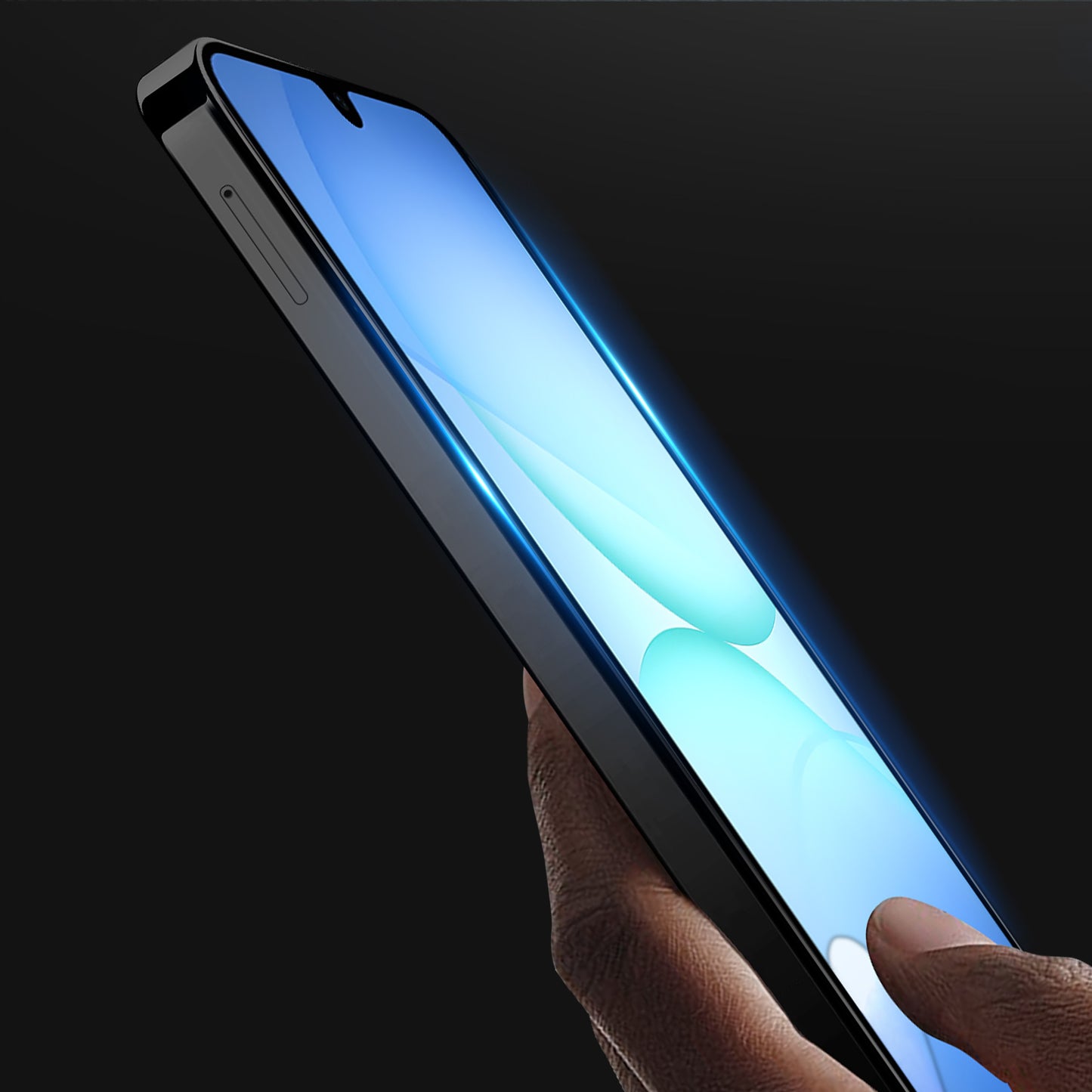 Black Frame Ultra-Clear Film Galaxy A27 Phone Screen Protector