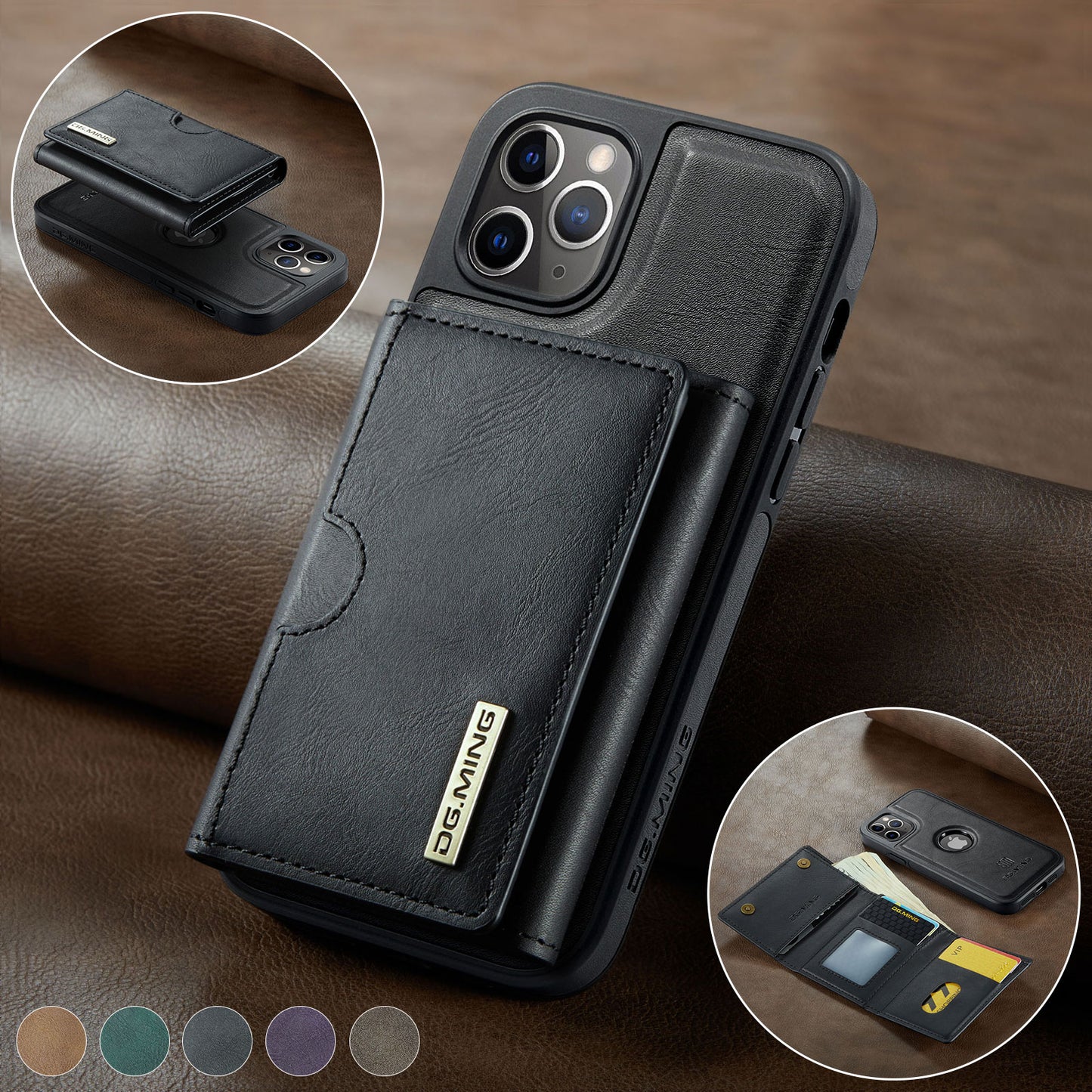 dg-ming-iphone-11-pro-case-with-magnetic-folded-kickstand-wallet_19