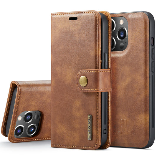 dg-ming-iphone-13-pro-case-leather-buckle-stand-wallet-2-in-1_11