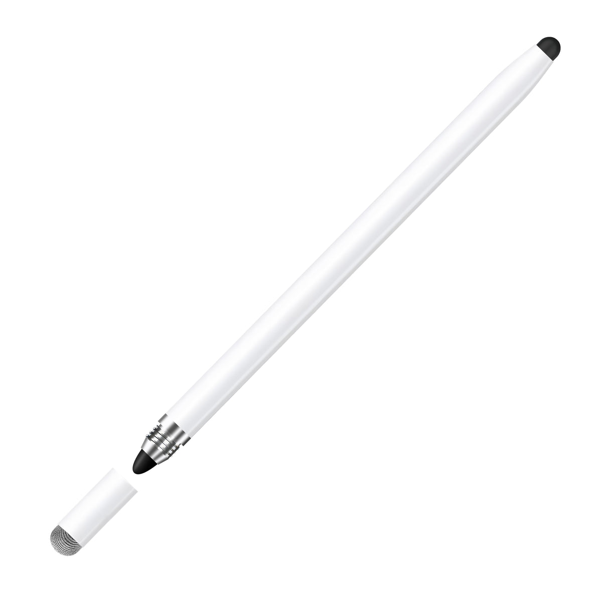 Ultramarine Technology iPad, iPhone & Samsung Candy 3-in-1 Universal Capacitive Stylus Pen White Long 17cm