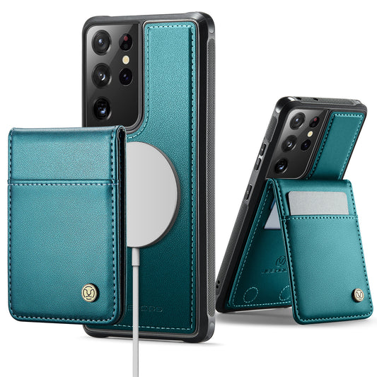 jeehood-magnetic-slim-flip-card-holder-galaxy-s21-ultra-case_16