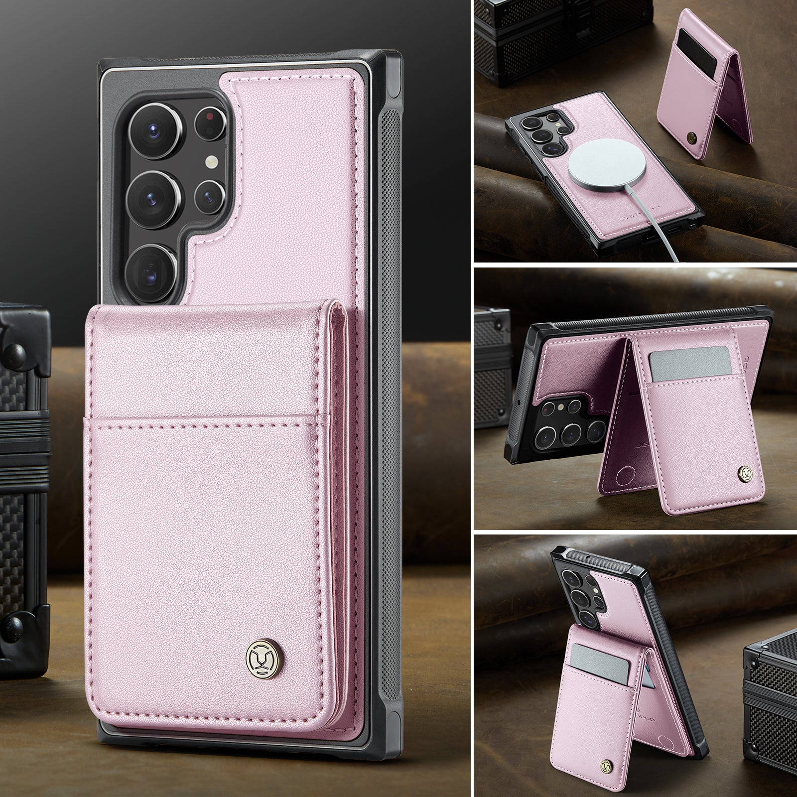 jeehood-magnetic-slim-flip-card-holder-galaxy-s22-ultra-case_19