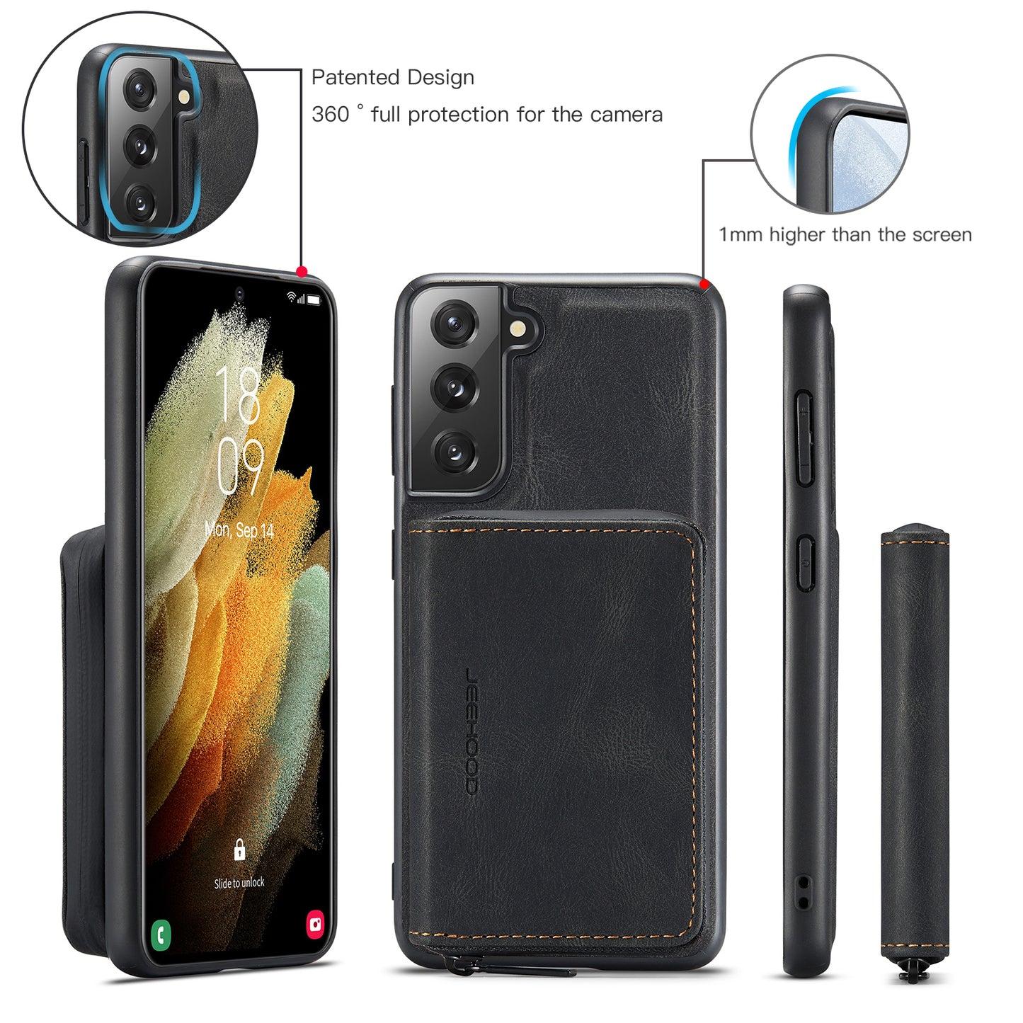jeehood-magnetic-zipper-card-holder-galaxy-s22-plus-case_7