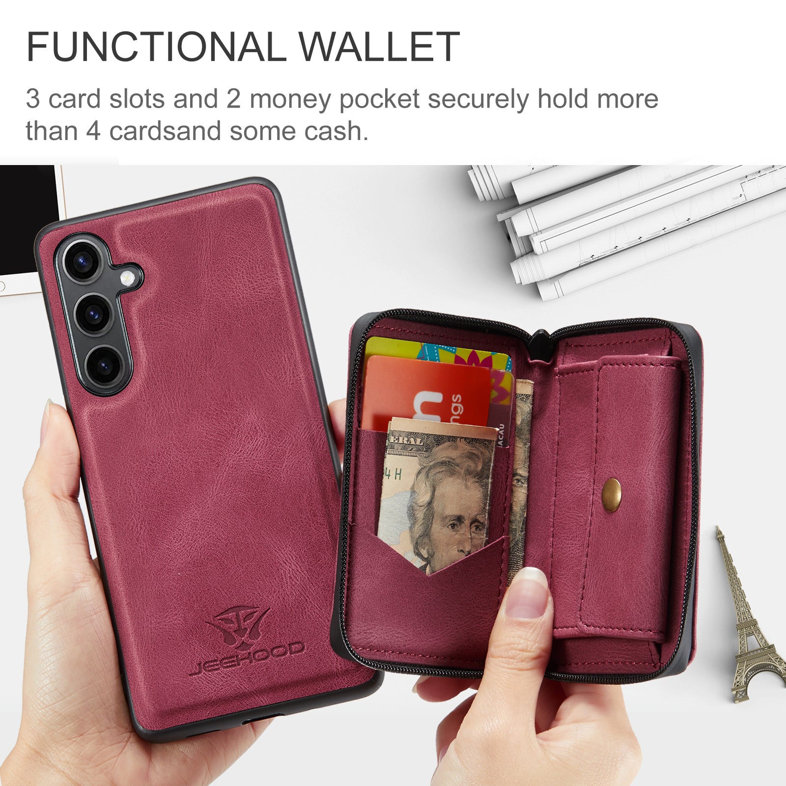 jeehood-magnetic-zipper-card-holder-galaxy-s25-plus-case_3