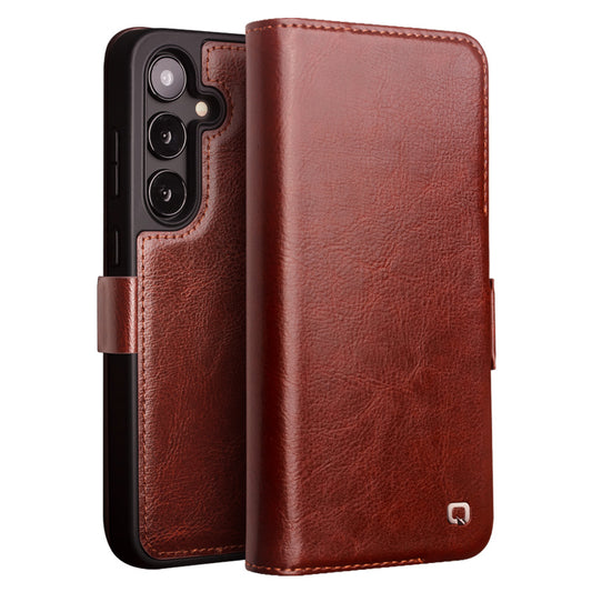 qialion-buckle-genuine-leather-galaxy-s24-case-wallet-stand_2