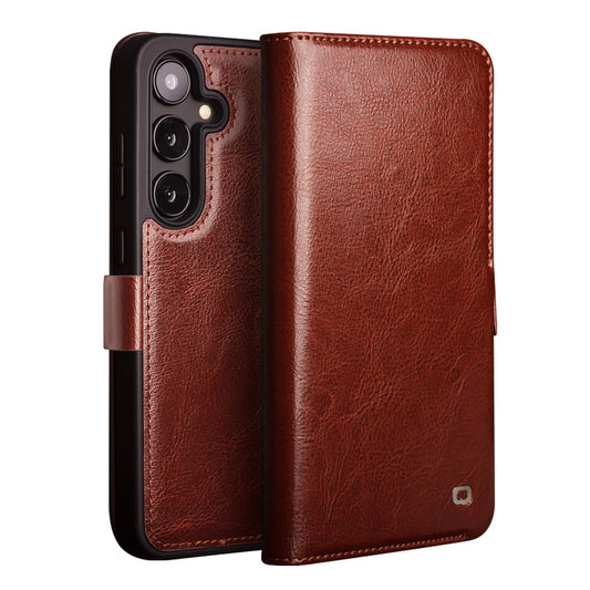 qialion-buckle-genuine-leather-galaxy-s25-plus-case-wallet-stand_3