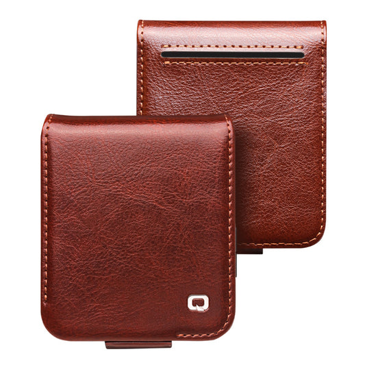 qialion-buckle-genuine-leather-galaxy-z-flip6-case-wallet-stand_8