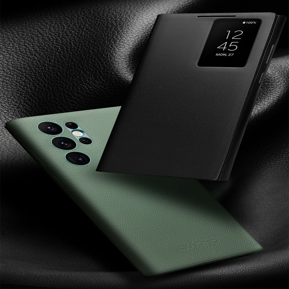 qialion-smart-visible-genuine-leather-galaxy-s22-ultra-case-slim_1