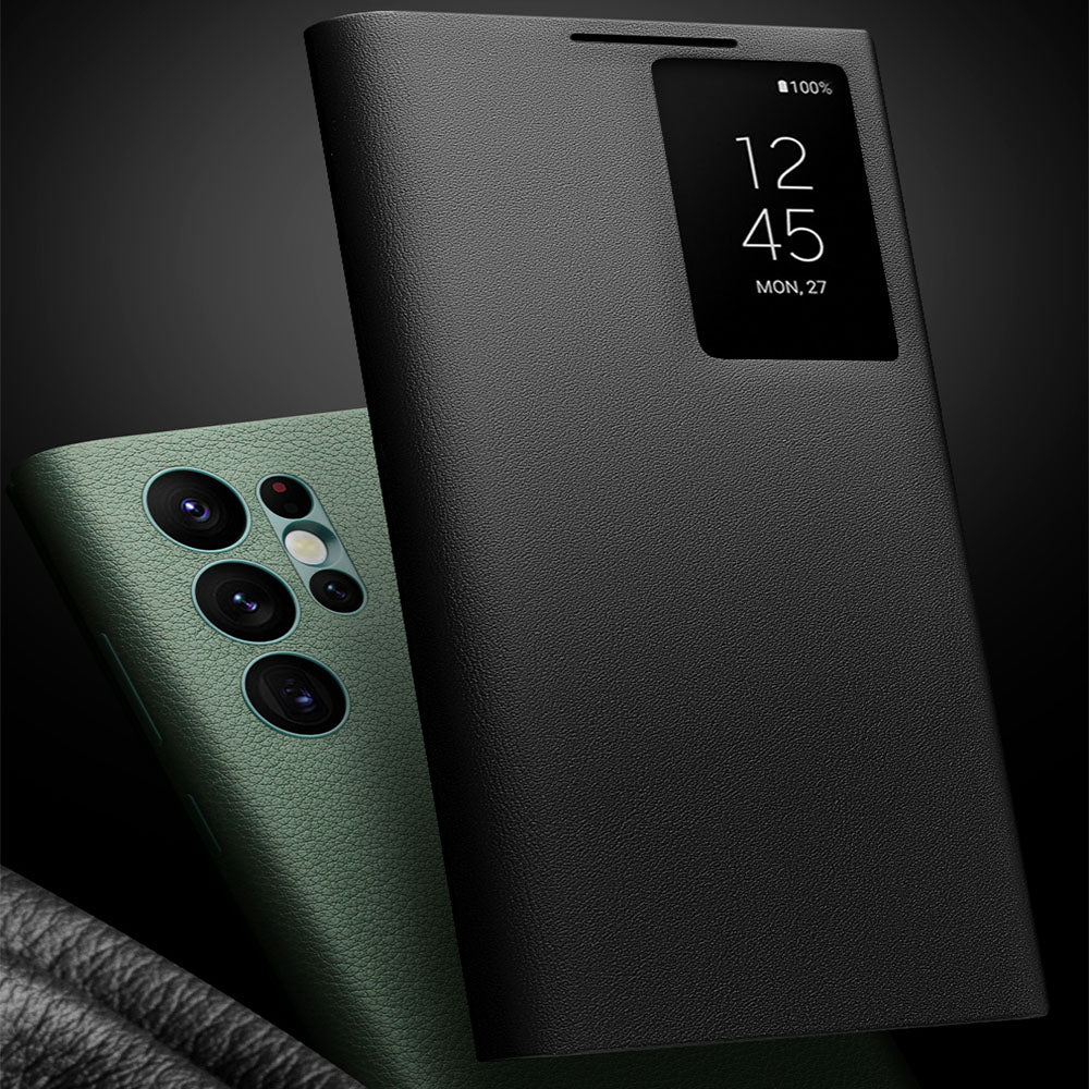 qialion-smart-visible-genuine-leather-galaxy-s22-ultra-case-slim_6