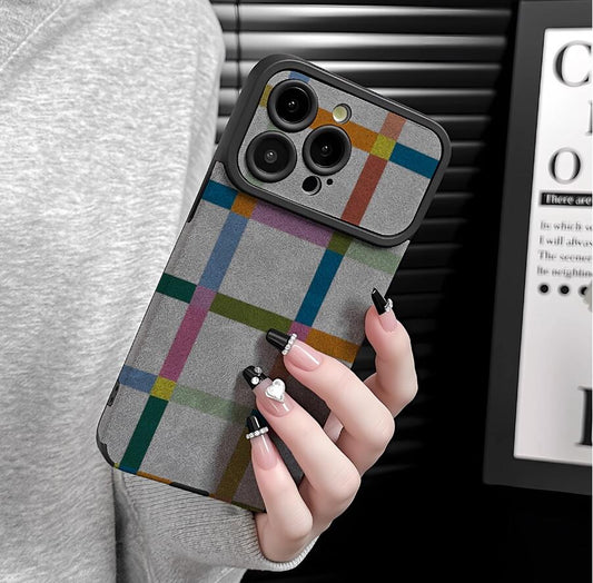 sheepskin-colorful-grid-painting-iphone-case-creative_1