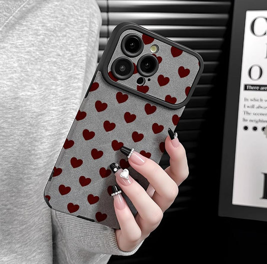 sheepskin-red-heart-painting-iphone-case-creative_1