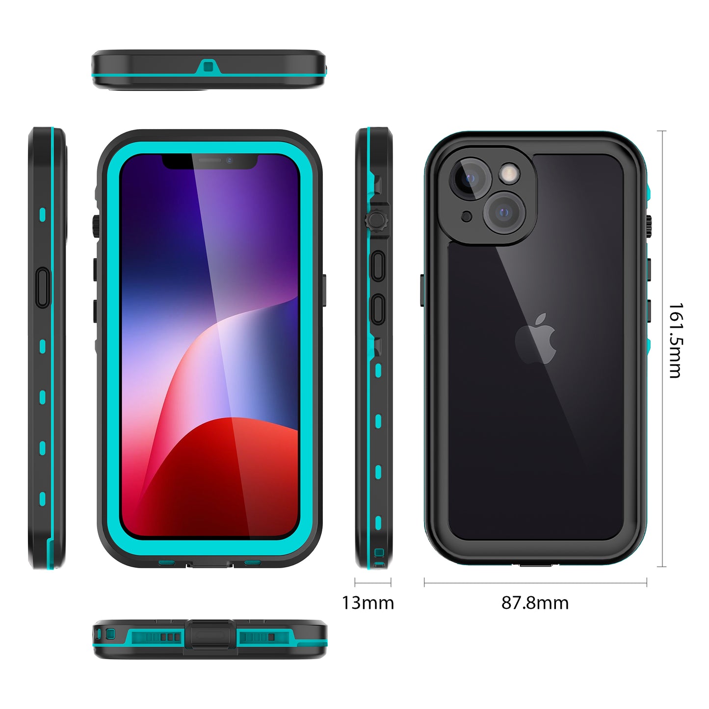 ultramarinetech-for-shellbox-dot-clear-ip68-waterproof-iphone-15-phone-case-6