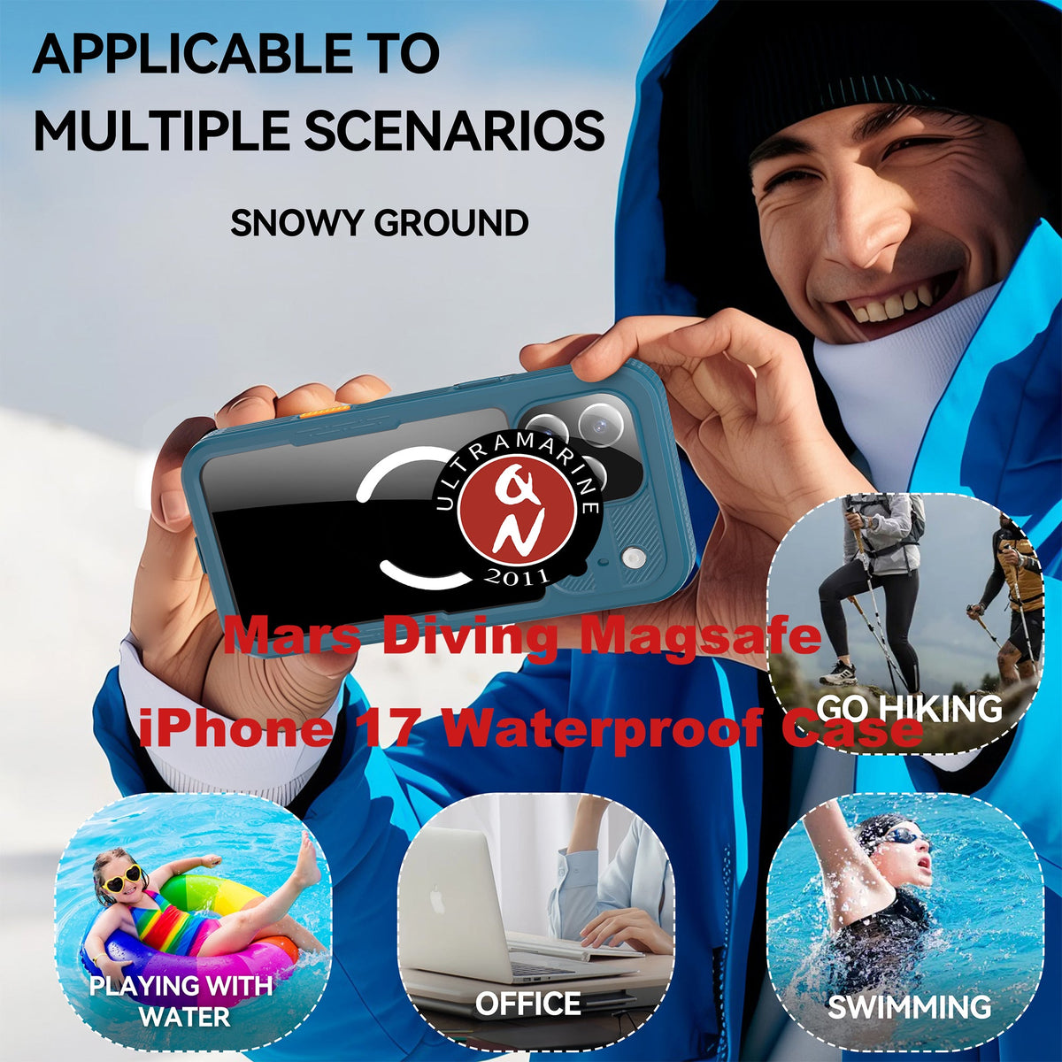 Magsafe 100% Sealed Waterproof iPhone 17 Pro Max Phone Case Review