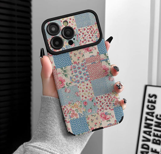 ultramarine-technology-co-ltd › embrace-art-armor-the-polka-flowers-patchwork-iphone-case-is-here