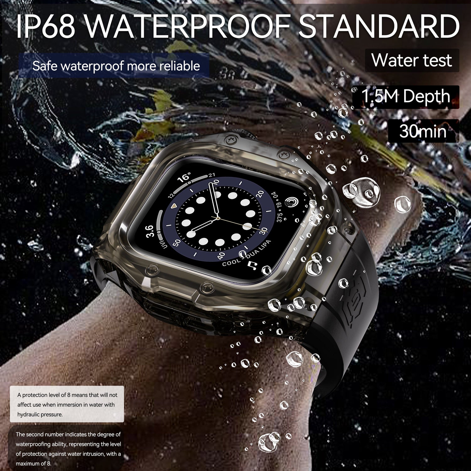 Apple Watch Series 11 Bands & Cases – Waterproof, Metal, Nylon 40% OFF