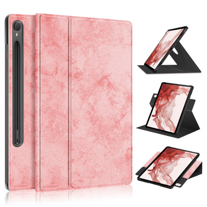 Rotating Stand Voltage Samsung Galaxy Tab S9 FE Case Leather