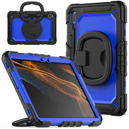 Tough Handle Grip Hook Samsung Galaxy Tab S7 Case Rotatable