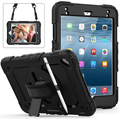 Tough Strap Built-in Screen Protector iPad Mini 4 Case Multi-functional