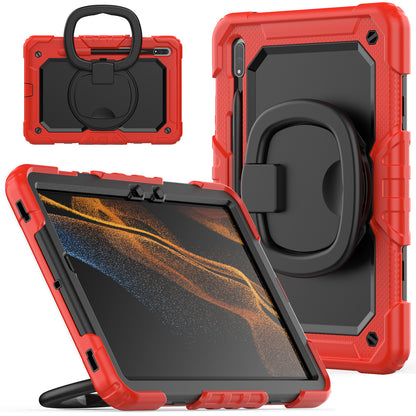 Tough Handle Grip Hook Samsung Galaxy Tab S7 Case Rotatable