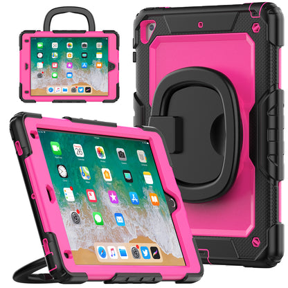 Tough Handle Grip Hook Apple iPad Air 2 Case Rotatable