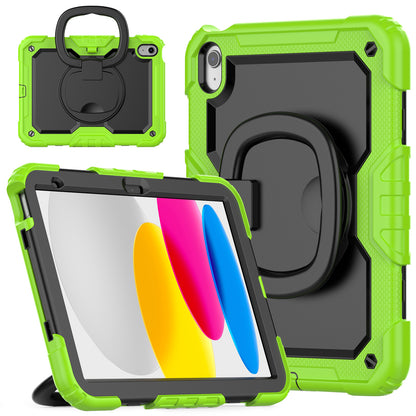 Tough Handle Grip Hook Apple iPad 10 Case Rotatable