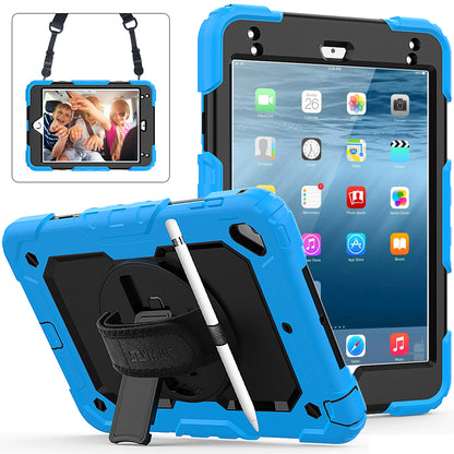 Tough Strap Built-in Screen Protector iPad Mini 4 Case Multi-functional