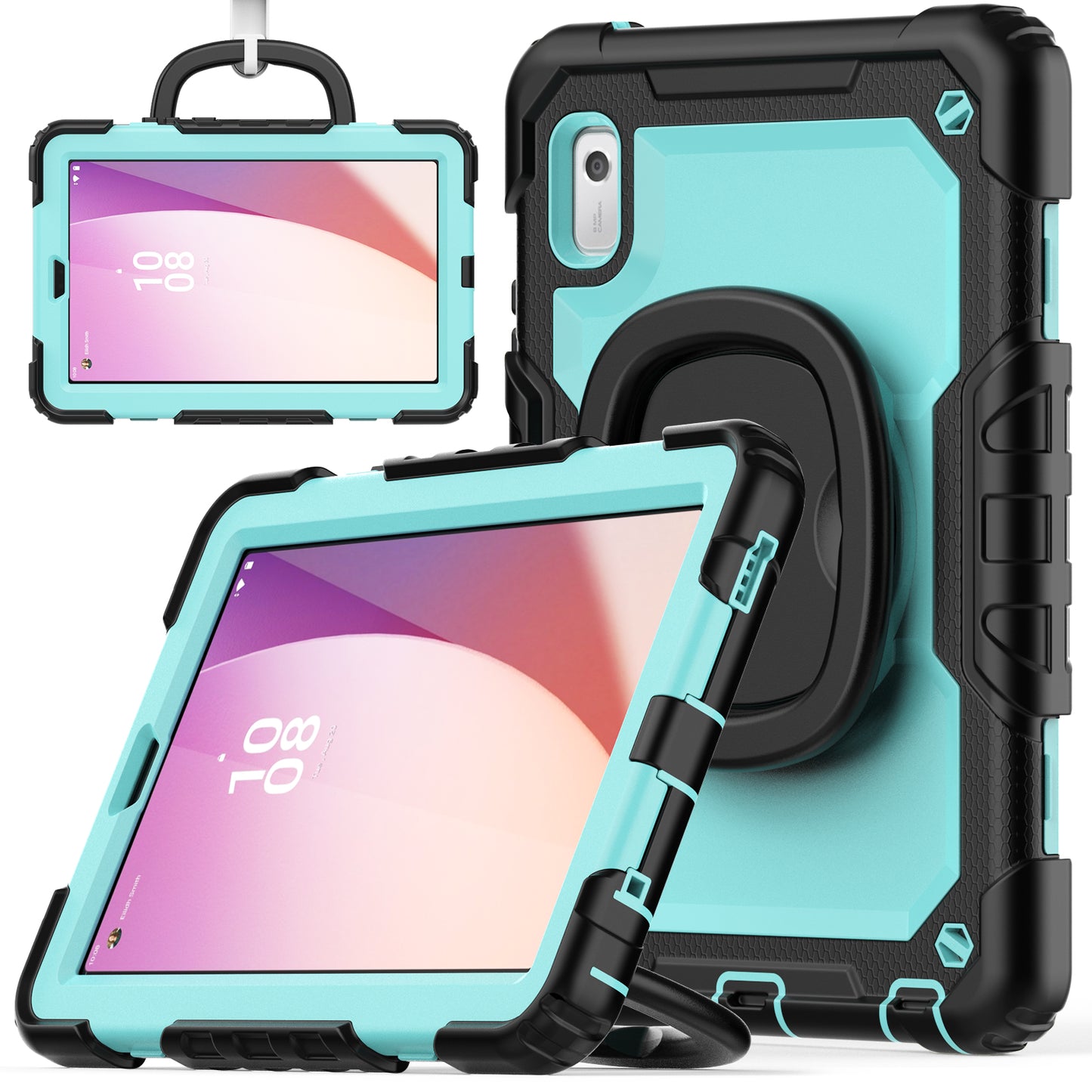 Tough Handle Grip Hook Lenovo Tab M9 (2023) Case Rotatable