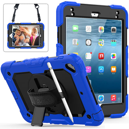 Tough Strap Built-in Screen Protector iPad Mini 4 Case Multi-functional