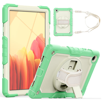 Tough Strap Built-in Screen Protector Galaxy Tab A7 Case Multi-functional