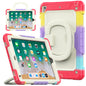 Tough Handle Grip Hook Apple iPad 7 Case Rotatable