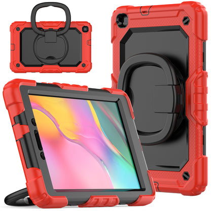 Tough Handle Grip Hook Samsung Galaxy Tab A 8.0 (2019) Case Rotatable