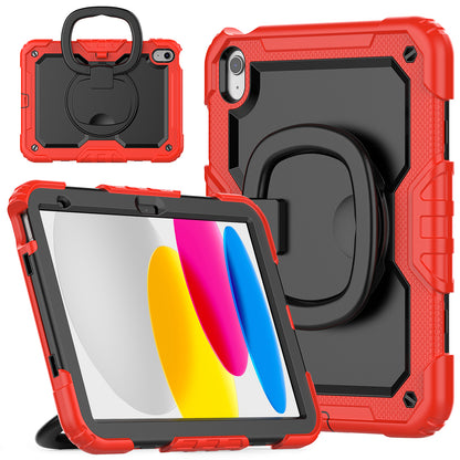 Tough Handle Grip Hook Apple iPad 10 Case Rotatable