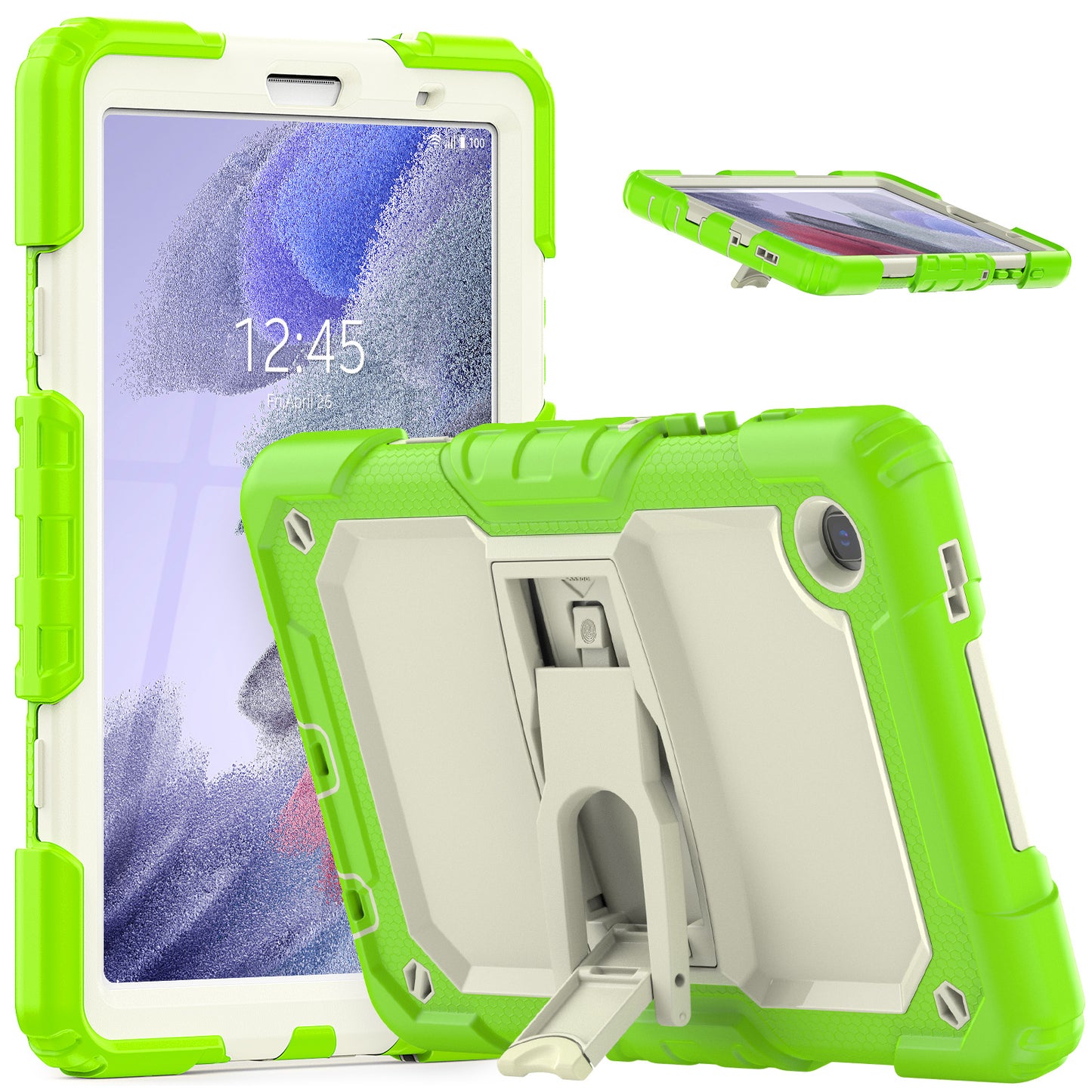 Kickstand Built-in Screen Protector Galaxy Tab A7 Lite Case Shoulder Strap