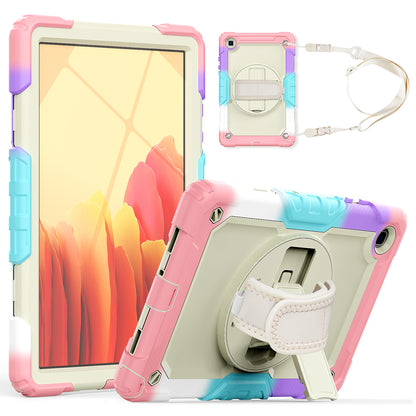 Tough Strap Built-in Screen Protector Galaxy Tab A7 Case Multi-functional