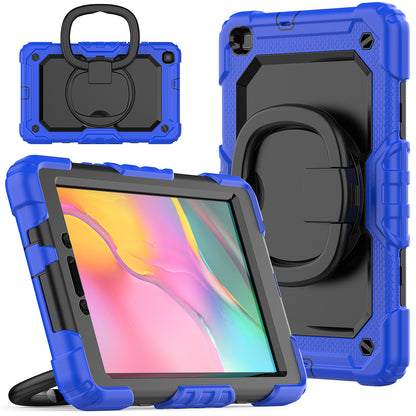 Tough Handle Grip Hook Samsung Galaxy Tab A 8.0 (2019) Case Rotatable