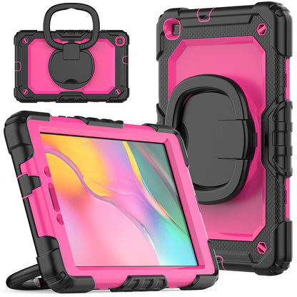 Tough Handle Grip Hook Samsung Galaxy Tab A 8.0 (2019) Case Rotatable