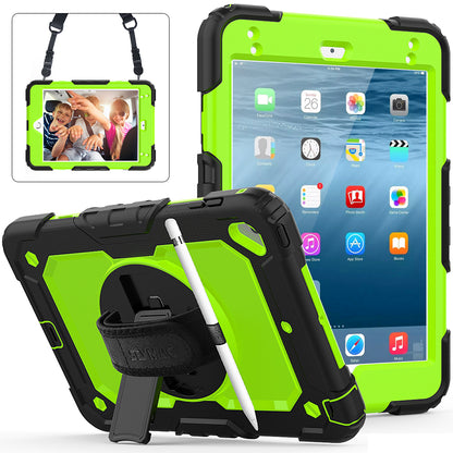 Tough Strap Built-in Screen Protector iPad Mini 4 Case Multi-functional