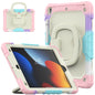 Tough Handle Grip Hook Apple iPad 8 Case Rotatable