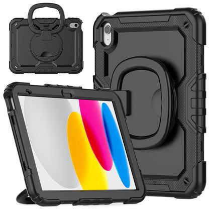 Tough Handle Grip Hook Apple iPad 10 Case Rotatable