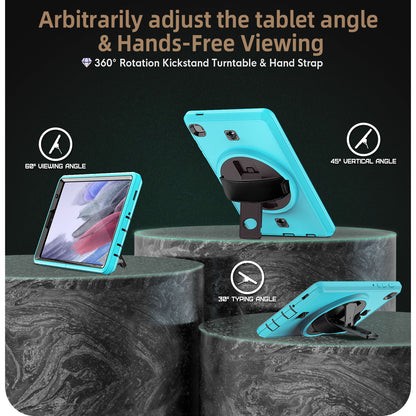 Coolinan Built-in Screen Protector Galaxy Tab A7 Lite Case Hand Strap