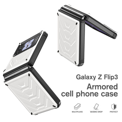 Mech King Samsung Galaxy Z Flip3 Case Rugged Mul-angele Kicktand