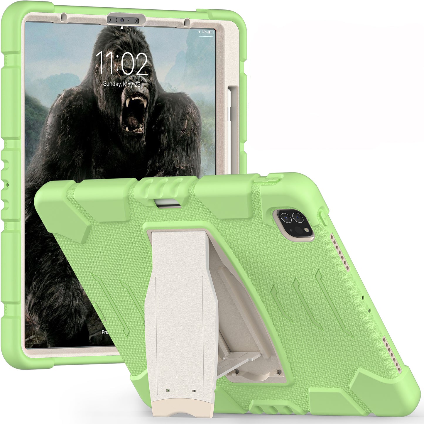 Gorilla King Kong iPad Pro 12.9 (2020) Case Stand Triple Protection