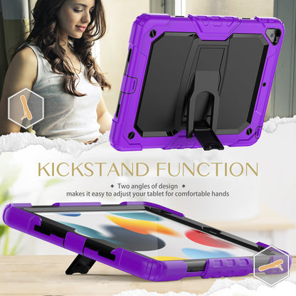 Kickstand Built-in Screen Protector Apple iPad Air 3 Case Shoulder Strap