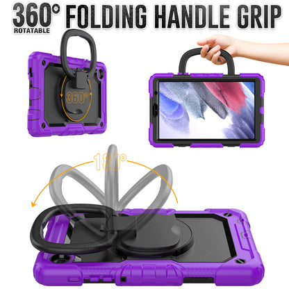 Tough Handle Grip Hook Samsung Galaxy Tab A7 Lite Case Rotatable