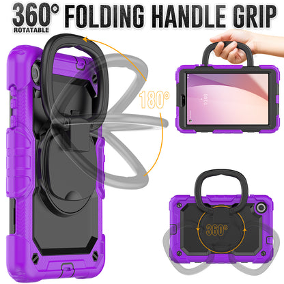 Tough Handle Grip Hook Lenovo Tab M8 HD (2019) Case Rotatable