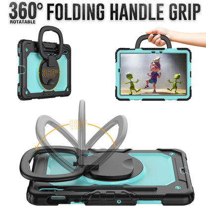 Tough Handle Grip Hook Samsung Galaxy Tab S7 Case Rotatable