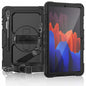 Tough Strap Built-in Screen Protector Galaxy Tab S7 FE Case Multi-functional