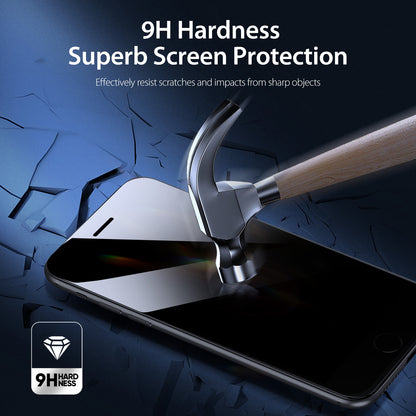 [2 Pack] Anti-Spy Tempered Glass Apple iPhone 8 Plus Screen Protector