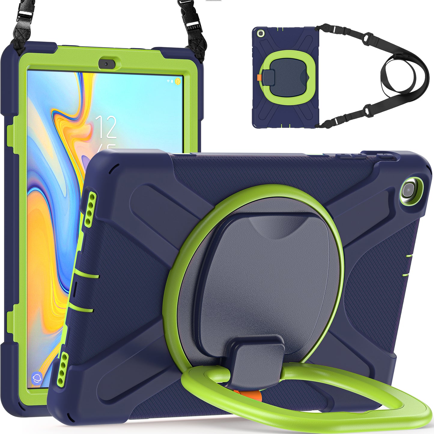 Pirate Box Galaxy Tab A 10.1 (2019) Case Hook Stand Rotating Hand