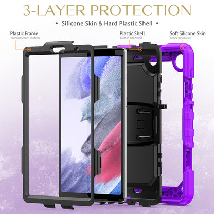 Kickstand Built-in Screen Protector Galaxy Tab A7 Lite Case Shoulder Strap